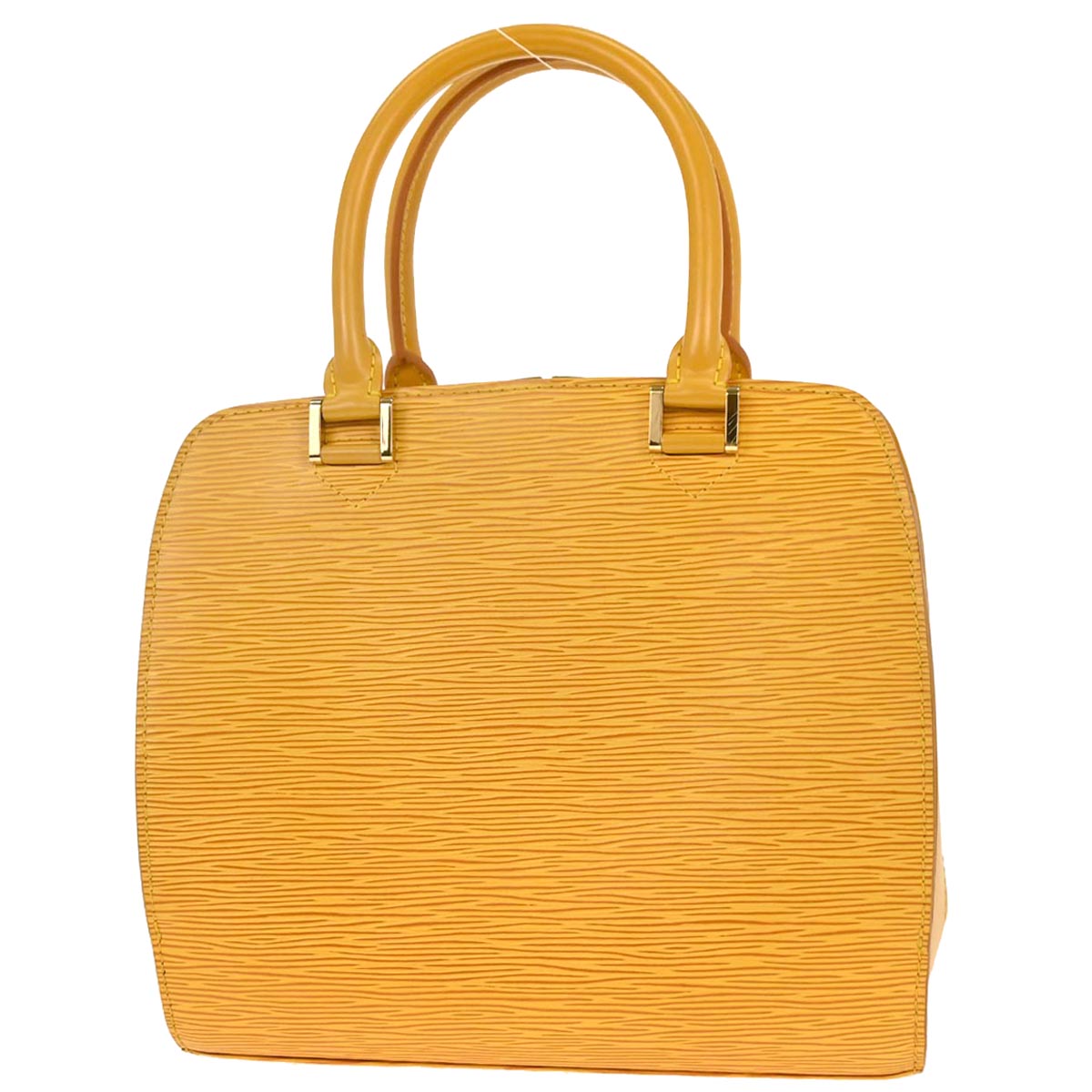 Louis Vuitton 1998 Yellow Epi Pont Neuf Handbag M52059
