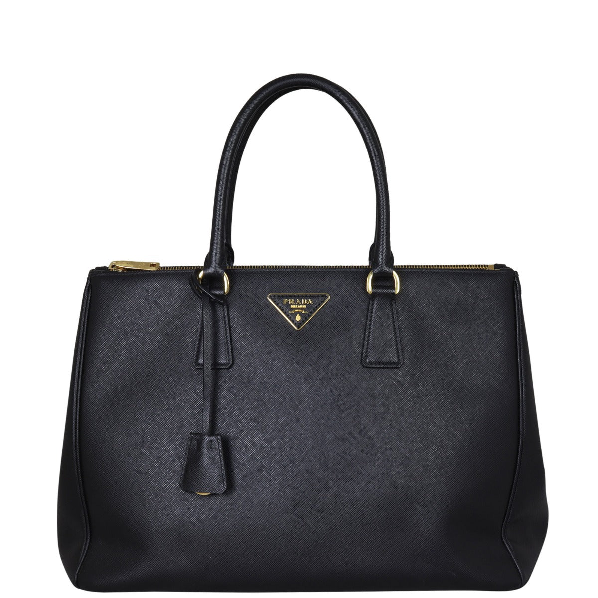 Prada Saffiano Lux Galleria Double Zip Tote Large