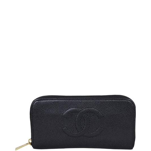 Chanel CC Timeless Zip Around Wallet