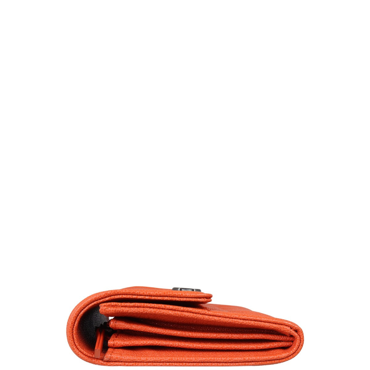 Chanel Boy Compact Wallet | Burnt Orange