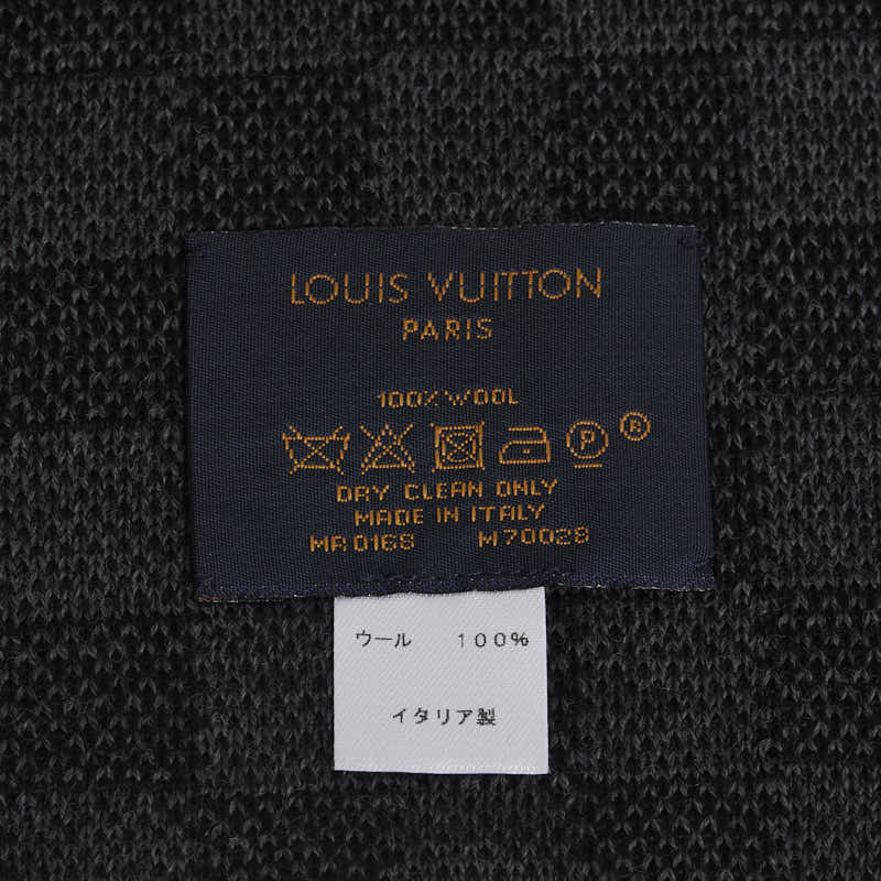 Louis vuitton M70028 Black Gray Maffler