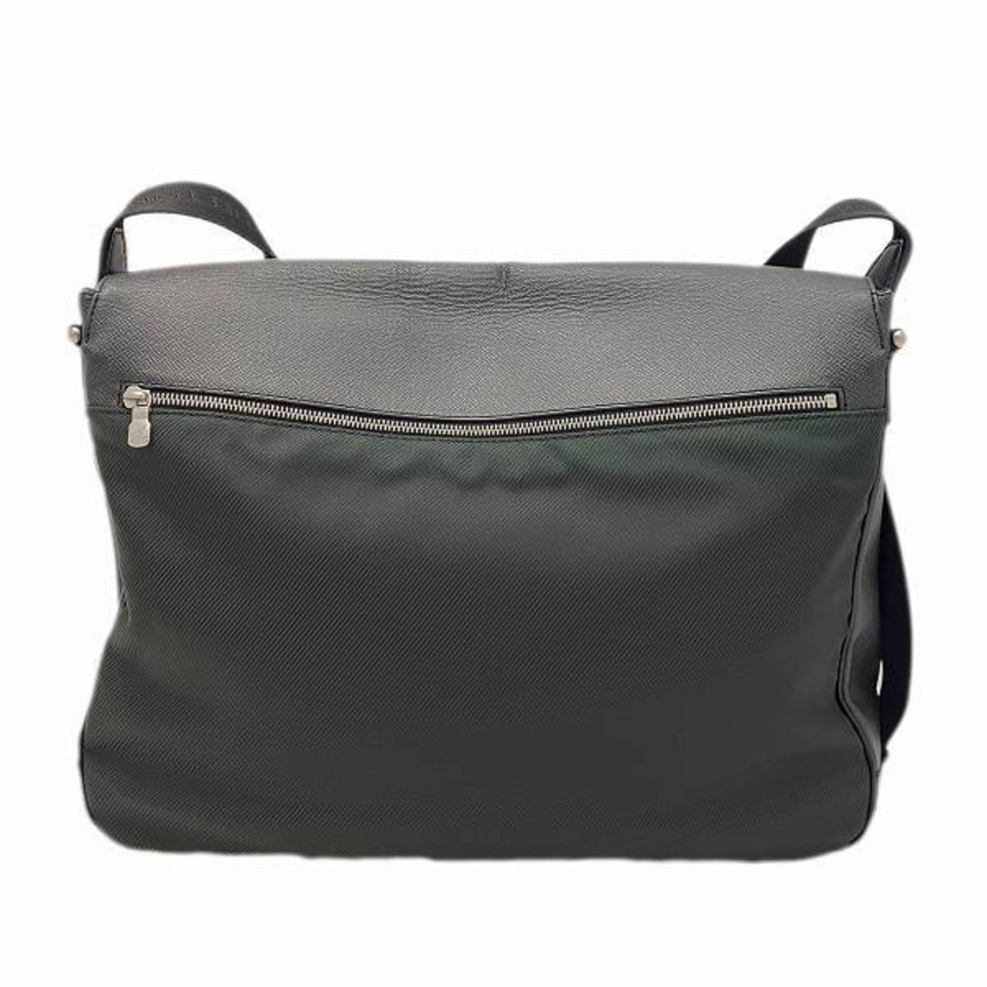 Louis Vuitton Leather Nylon Shoulder Bag
