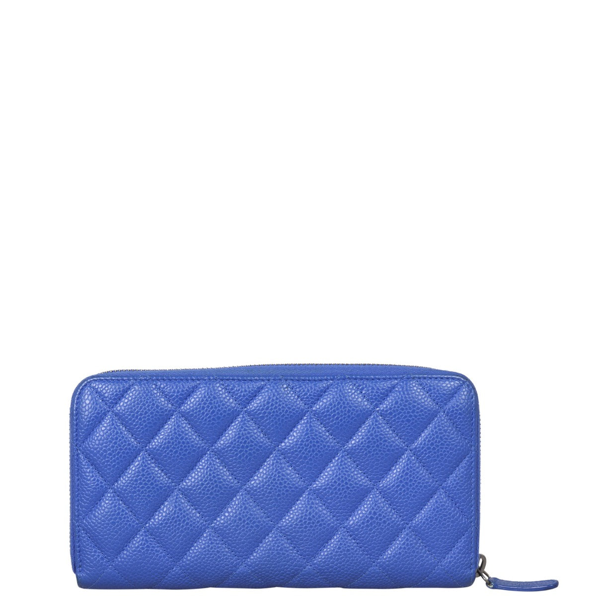 Chanel Classic Long Zipped Wallet | Cobalt Blue