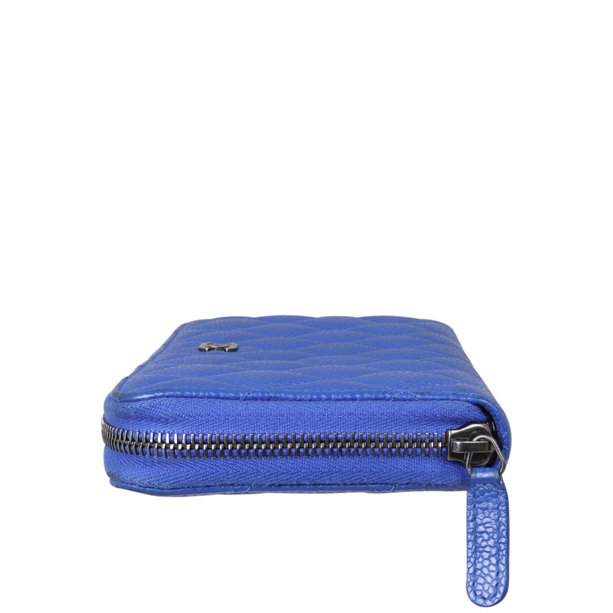 Chanel Classic Long Zipped Wallet | Cobalt Blue