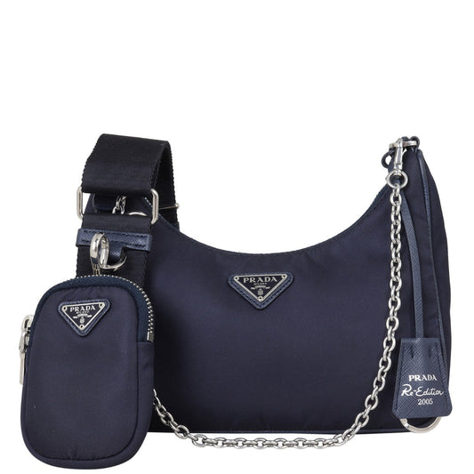 Prada Re-Edition 2005 Tessuto Shoulder Bag