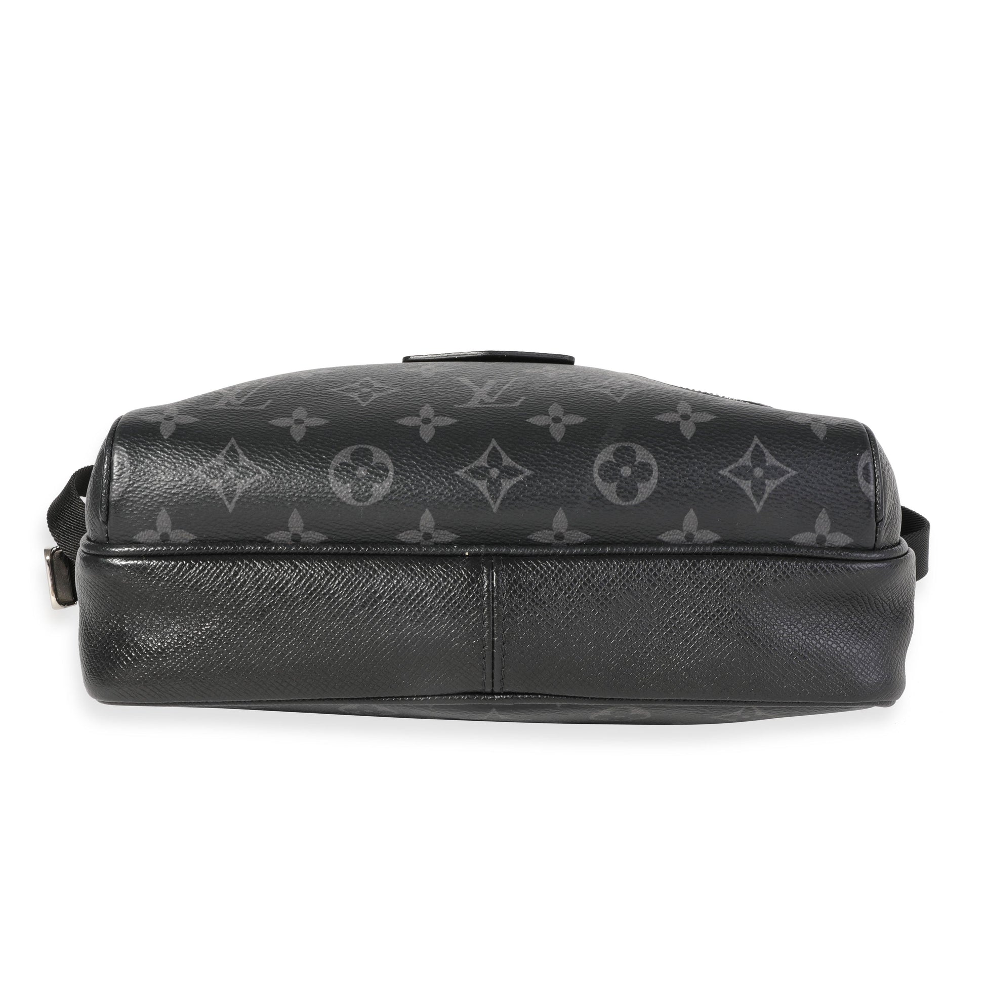 Louis Vuitton Black Taigarama & Monogram Eclipse Canvas Outdoor Messenger