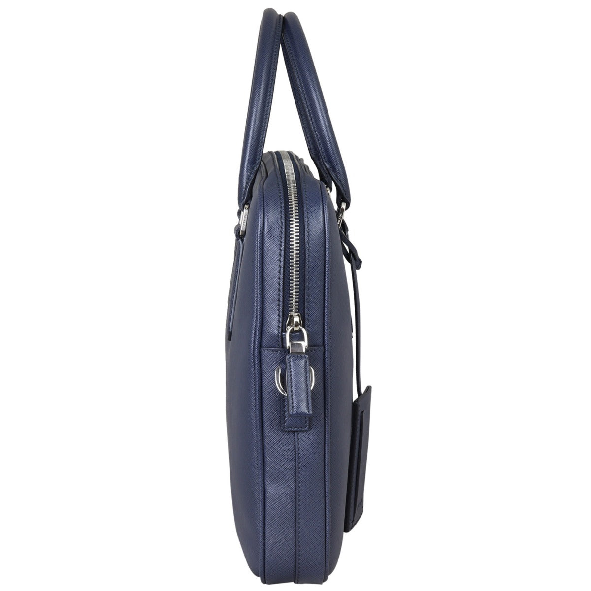 Prada Saffiano Zip Briefcase Bag