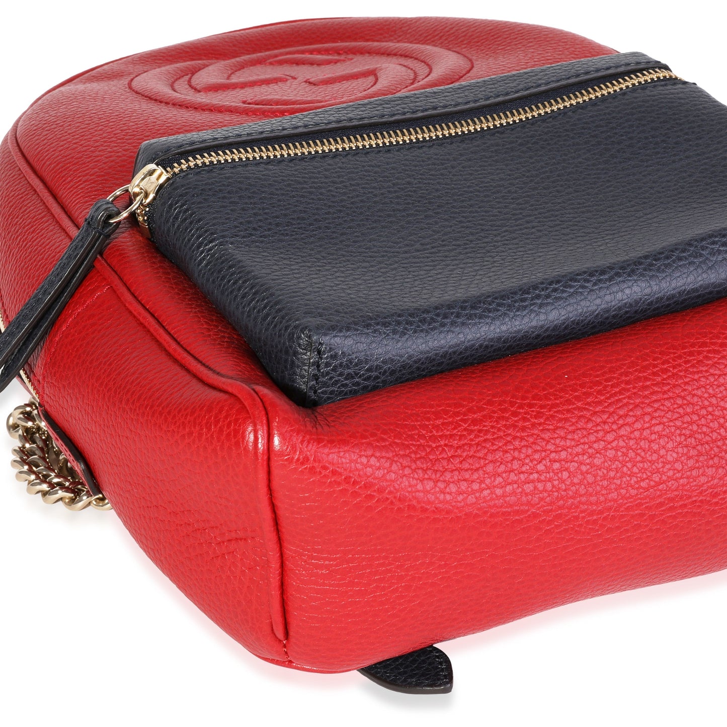 Gucci Monogram Chain Leather Shoulder Bag