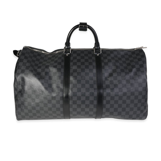 Louis Vuitton Damier Graphite Keepall BandouliÃ¨re 55