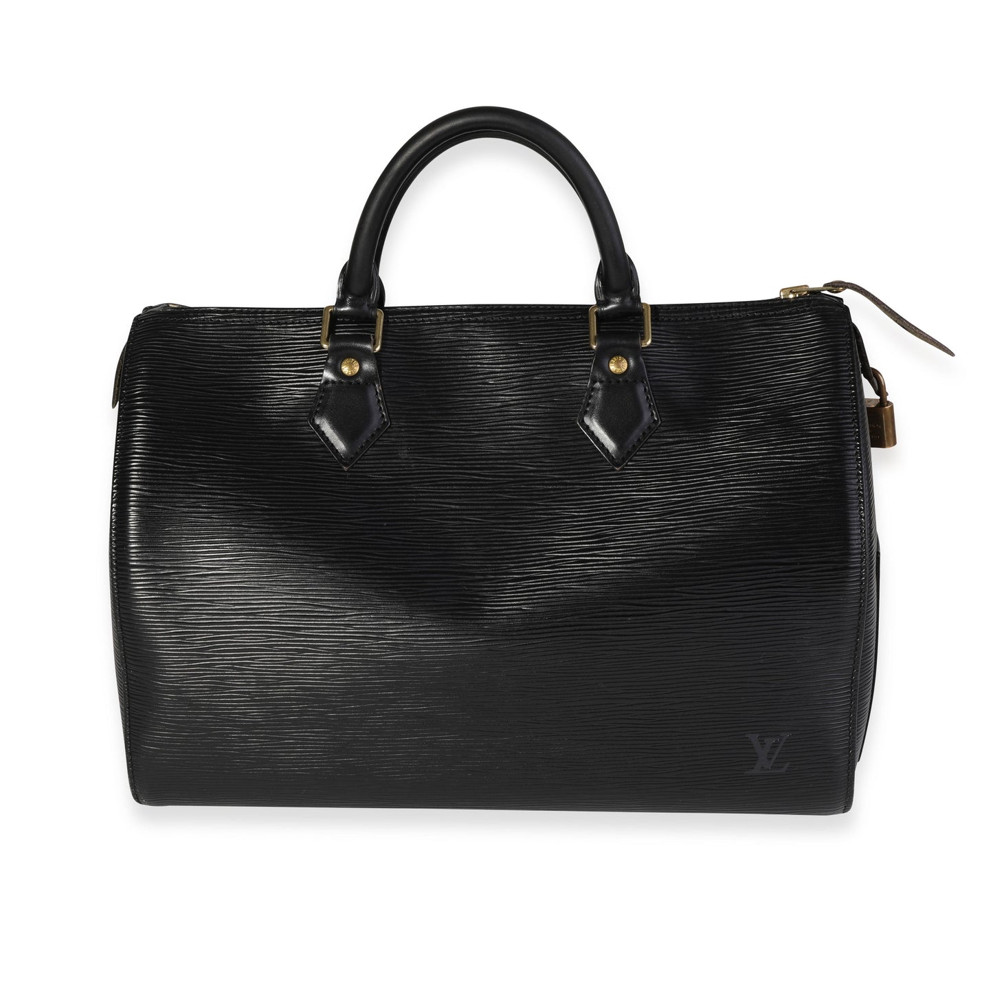 Louis Vuitton Black Epi Leather Speedy 30