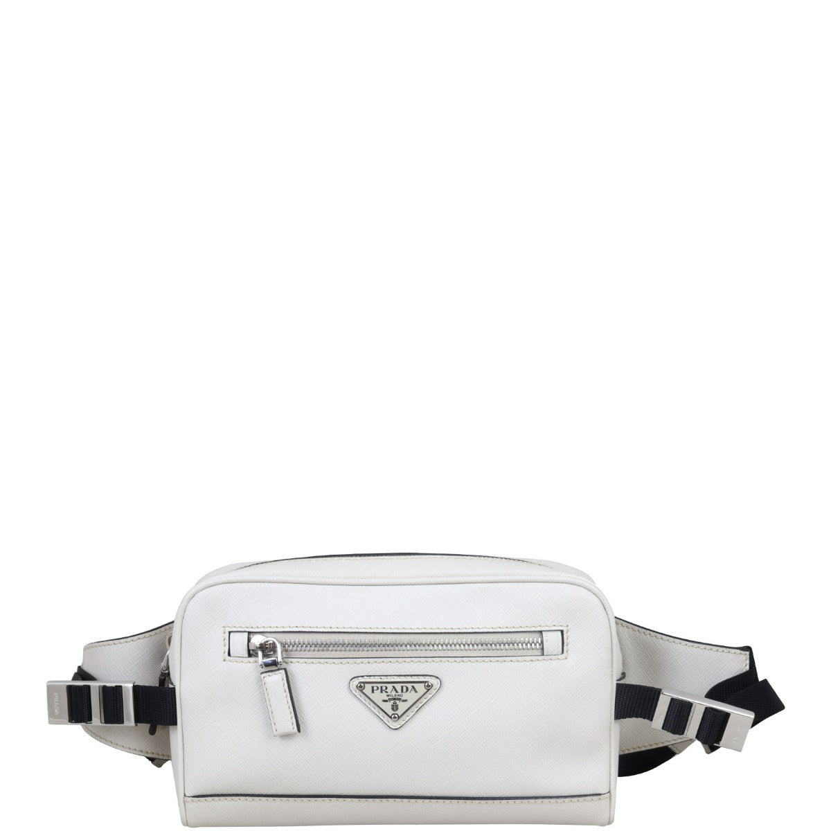 Prada Logo Saffiano Belt Bag