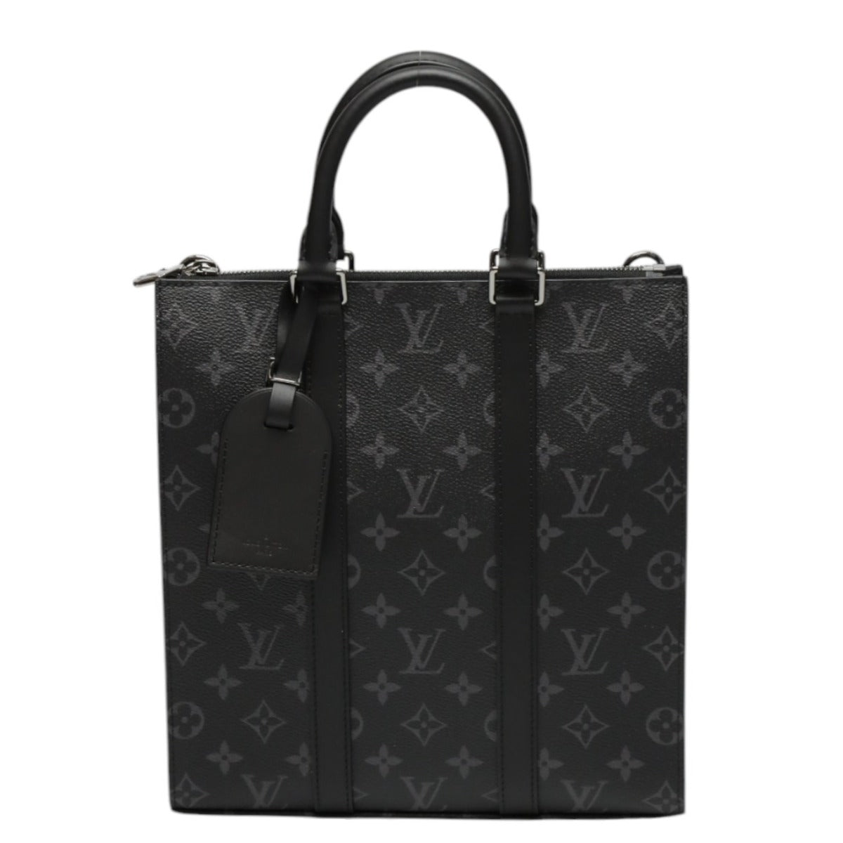 LOUIS VUITTON Tote Bag Monogram canvas black Monogram Eclipse Sac Plat Cloth