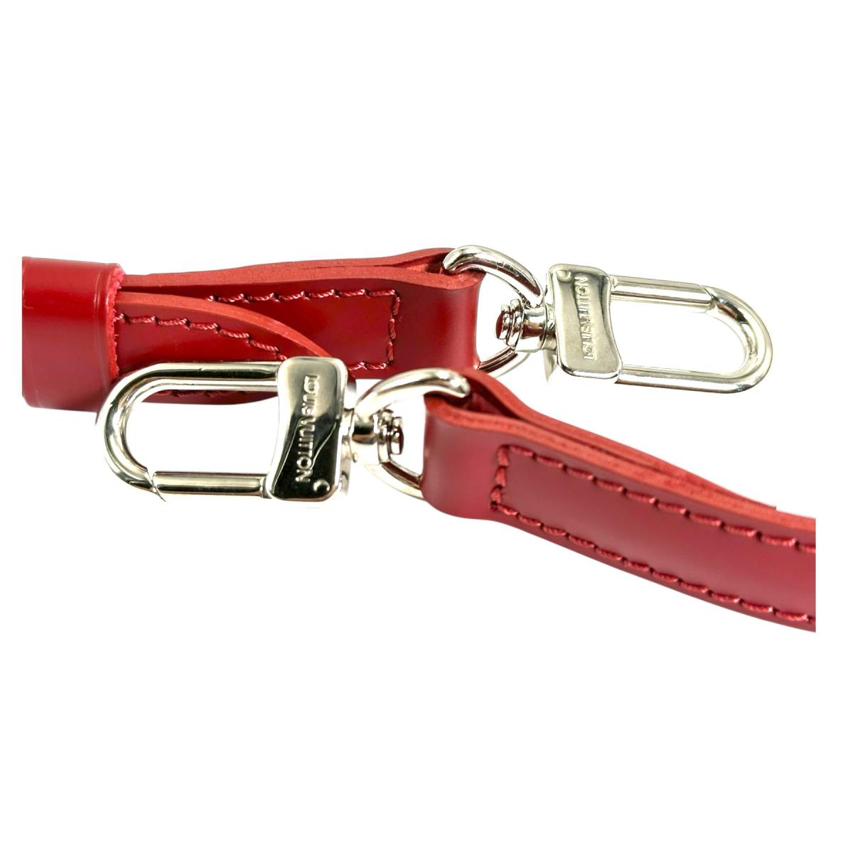 LOUIS VUITTON Shoulder strap Epi Leather Red Epi strap