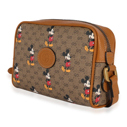 Gucci Leather Canvas Crossbody