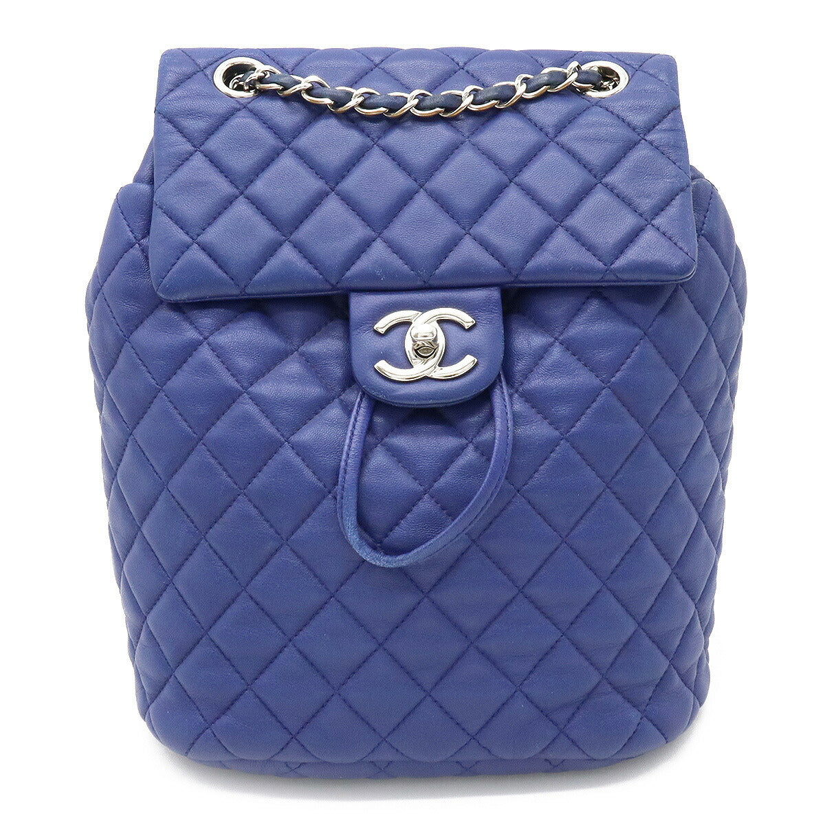 Chanel Lambskin MatelassÃ© Coco Backpack A91121