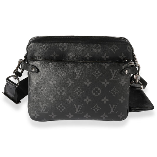 Louis Vuitton Monogram Eclipse Reverse Trio Messenger