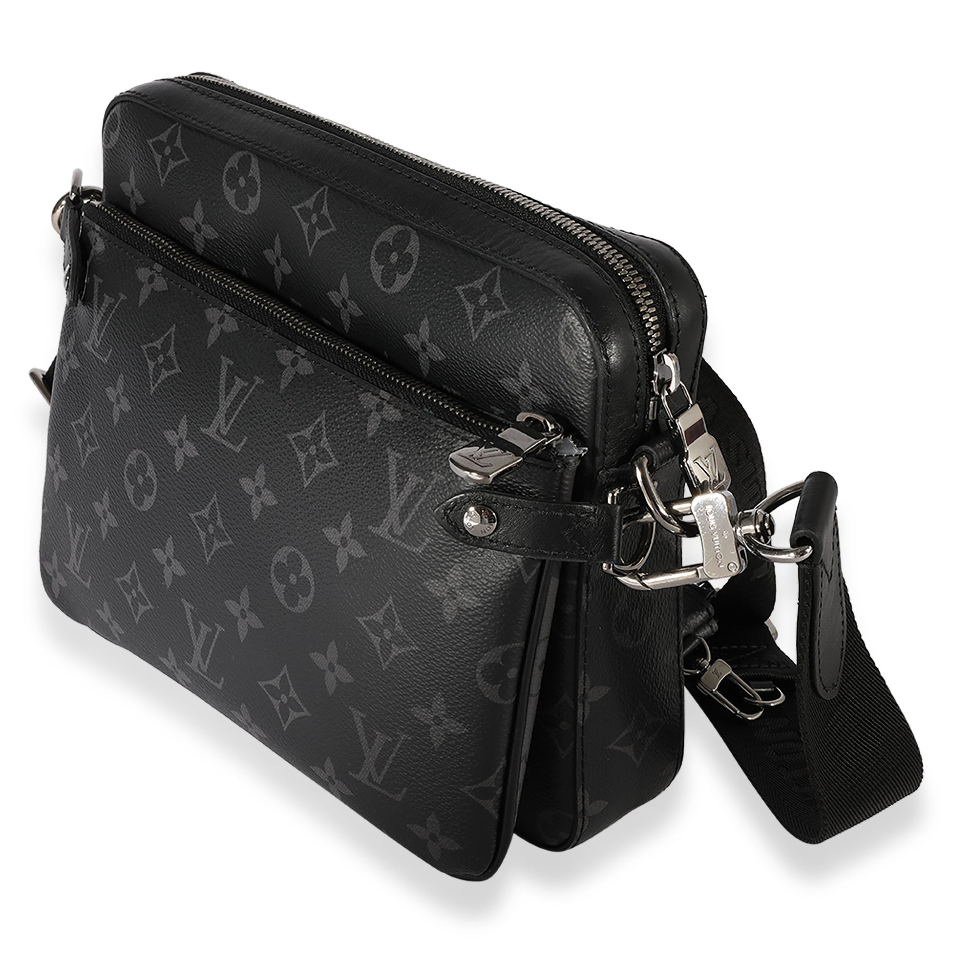 Louis Vuitton Monogram Eclipse Reverse Trio Messenger