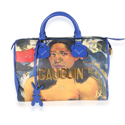 Louis Vuitton x Jeff Koons Masters Gauguin Speedy 30