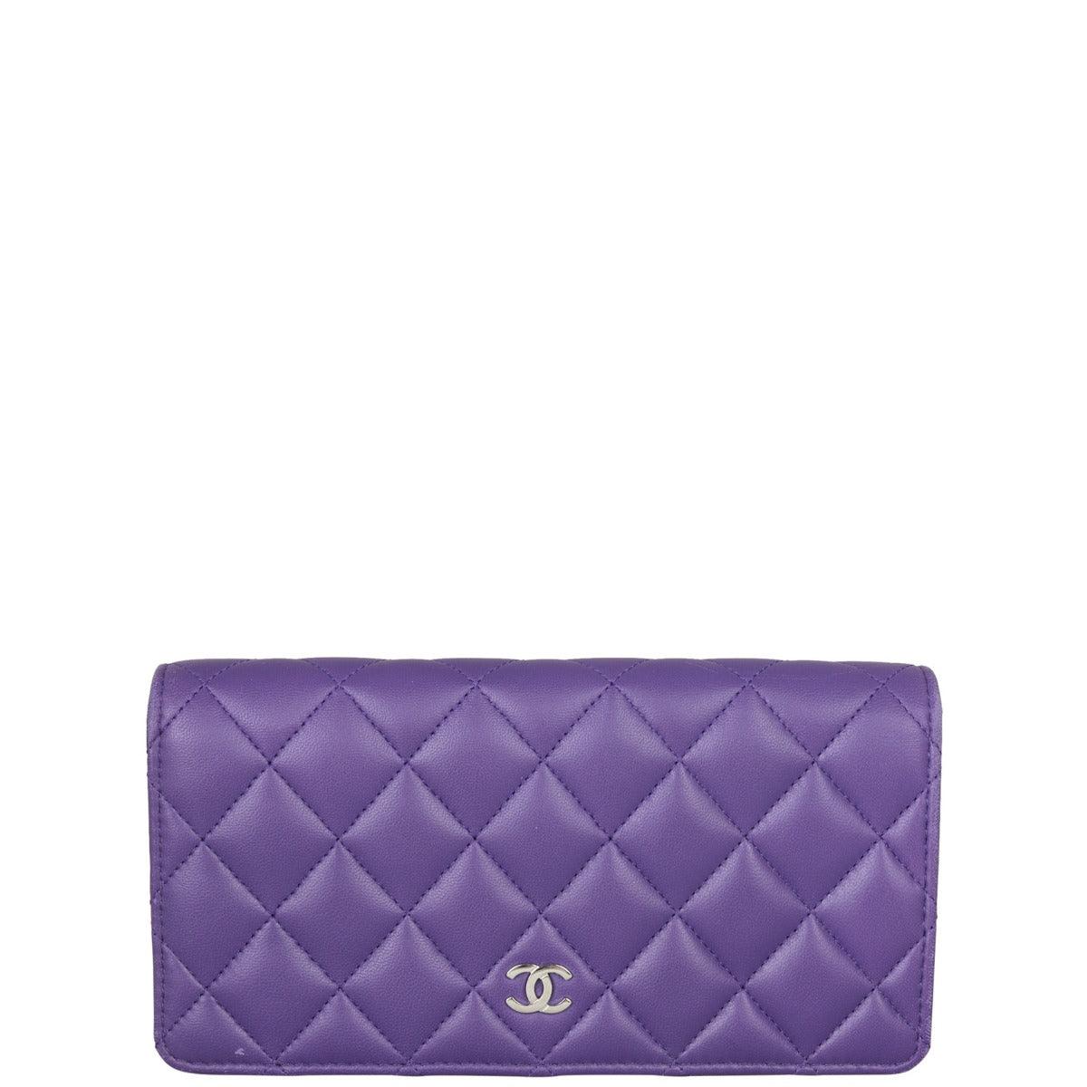 Chanel Classic CC Yen Wallet | Purple