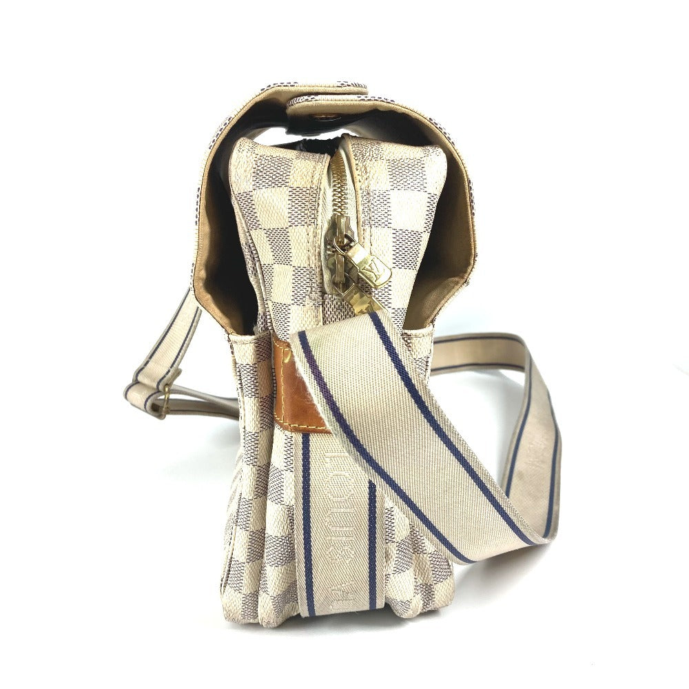 LOUIS VUITTON Shoulder Bag Damier Azur Canvas white Damier Azur Naviglio Women