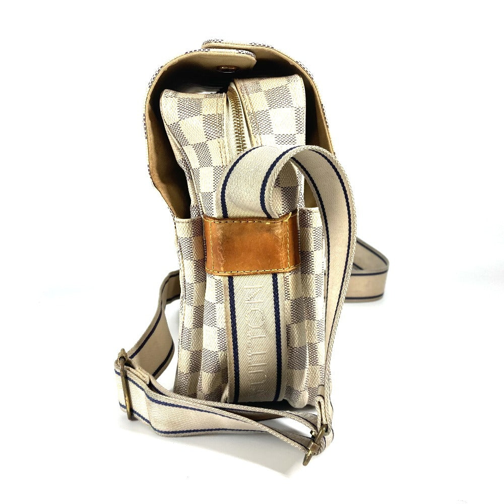 LOUIS VUITTON Shoulder Bag Damier Azur Canvas white Damier Azur Naviglio Women