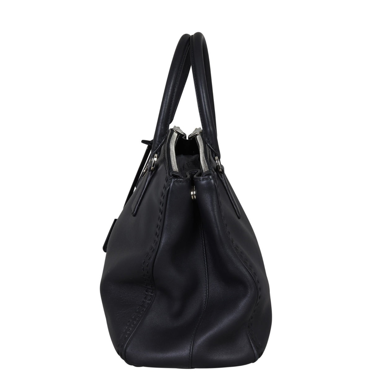 Prada City Calf Lux Galleria Double Zip Tote Medium