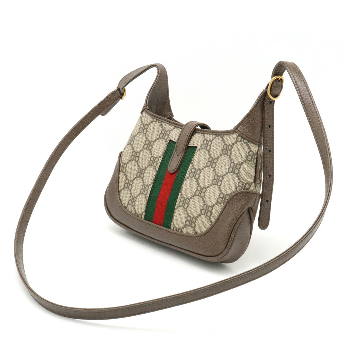 Gucci Luxury Balenciaga Trending 2026 Jackie Shoulder Bag Beige Brown