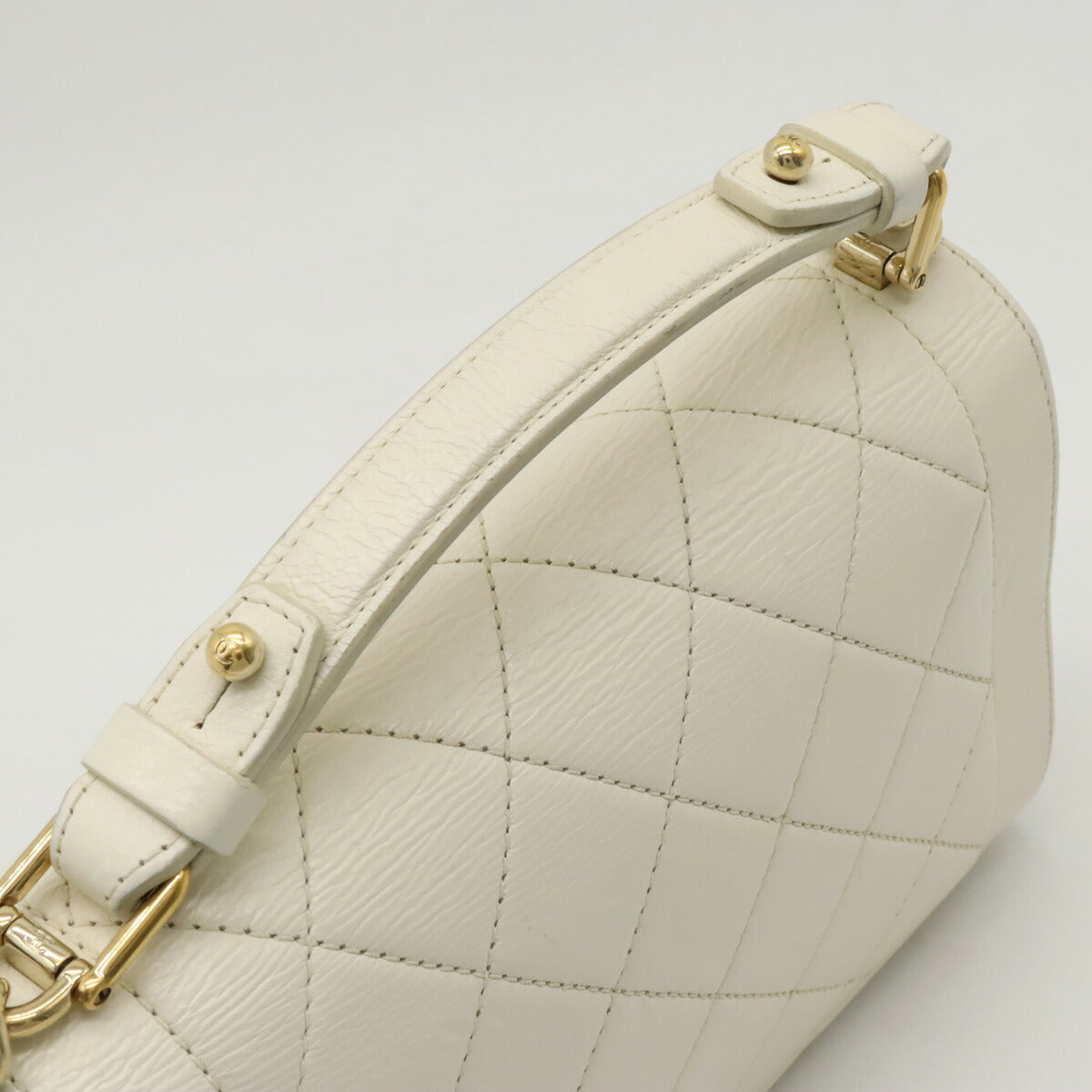 Chanel Leather MatelassÃ© 2way Handbag