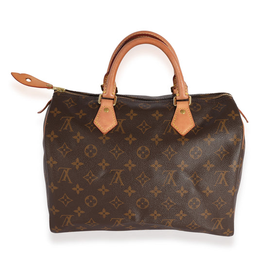 Louis Vuitton Monogram Canvas Speedy 30