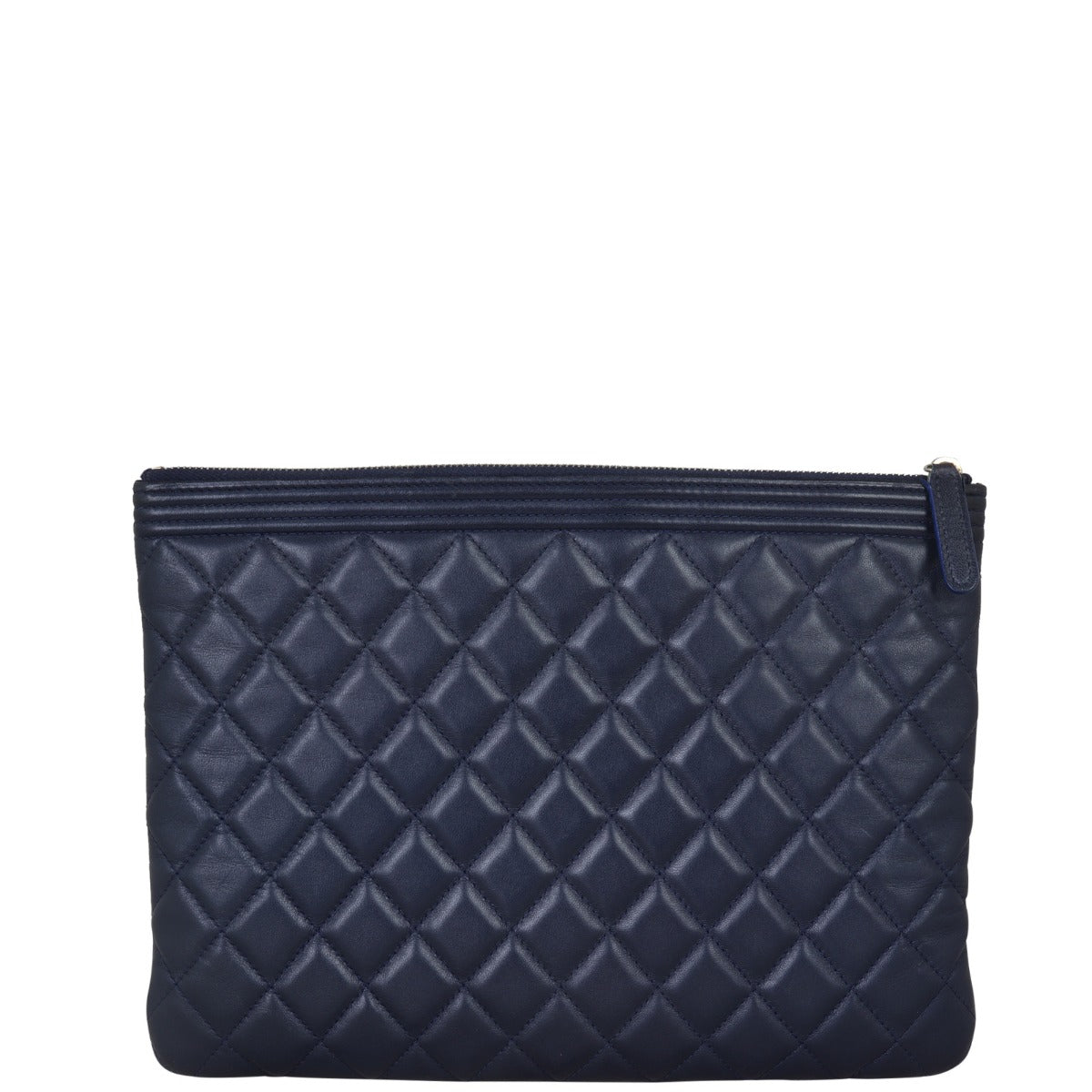 Chanel Boy O-Case | Navy Blue