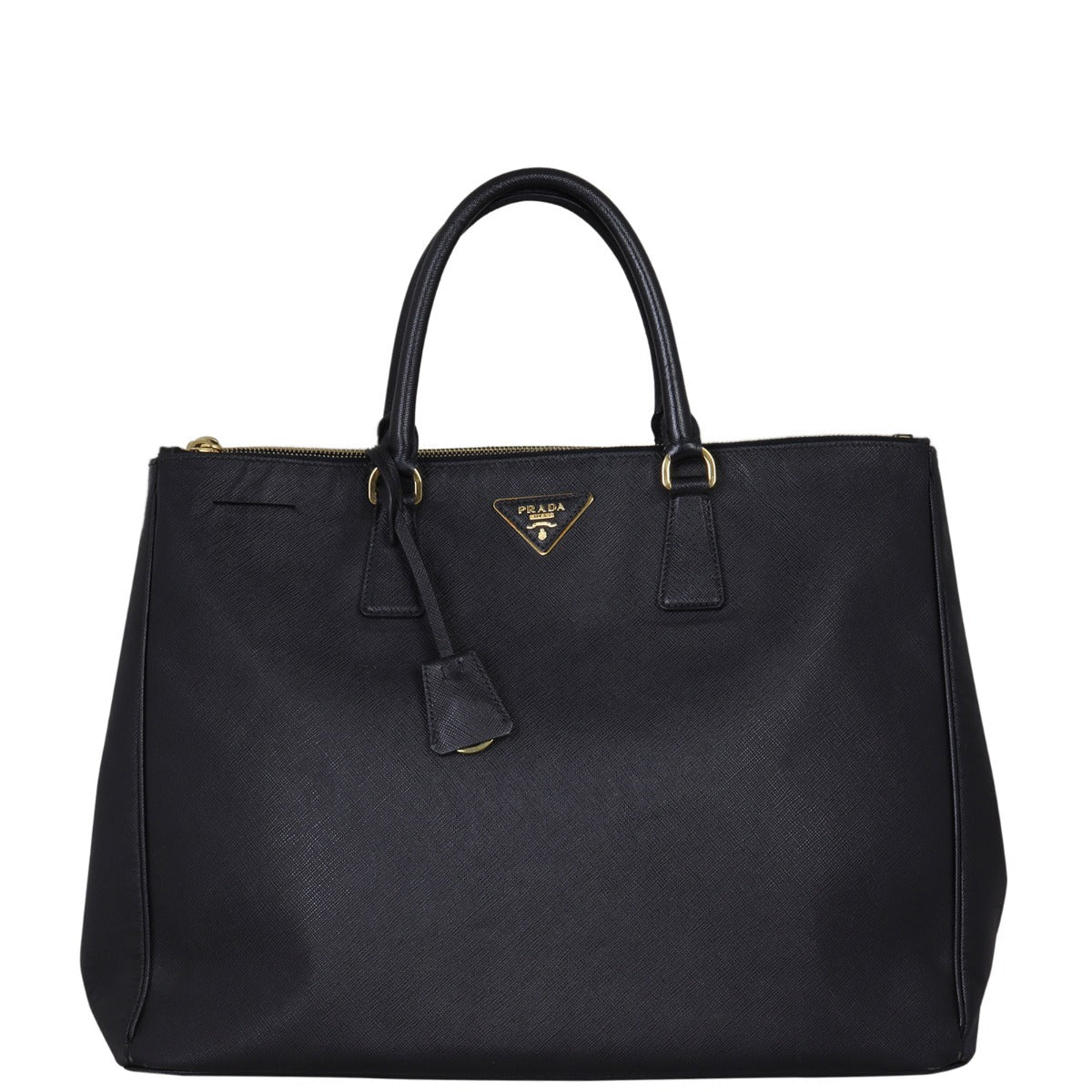 Prada Saffiano Lux Galleria Double Zip Tote Extra Large