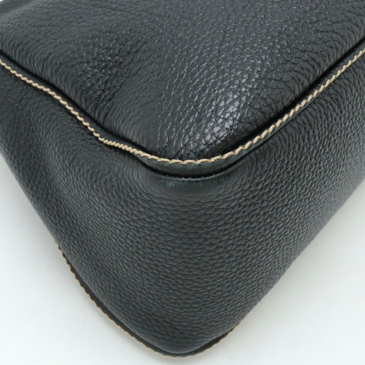 Chanel Leather Logo Shoulder Bag Classic Flap