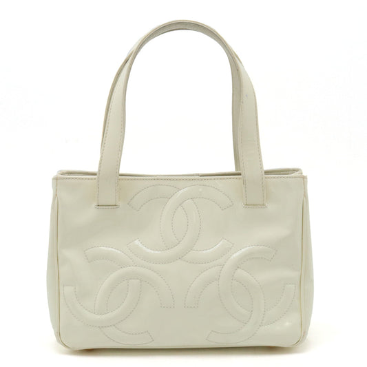 Chanel Triple Coco Handbag Ivory