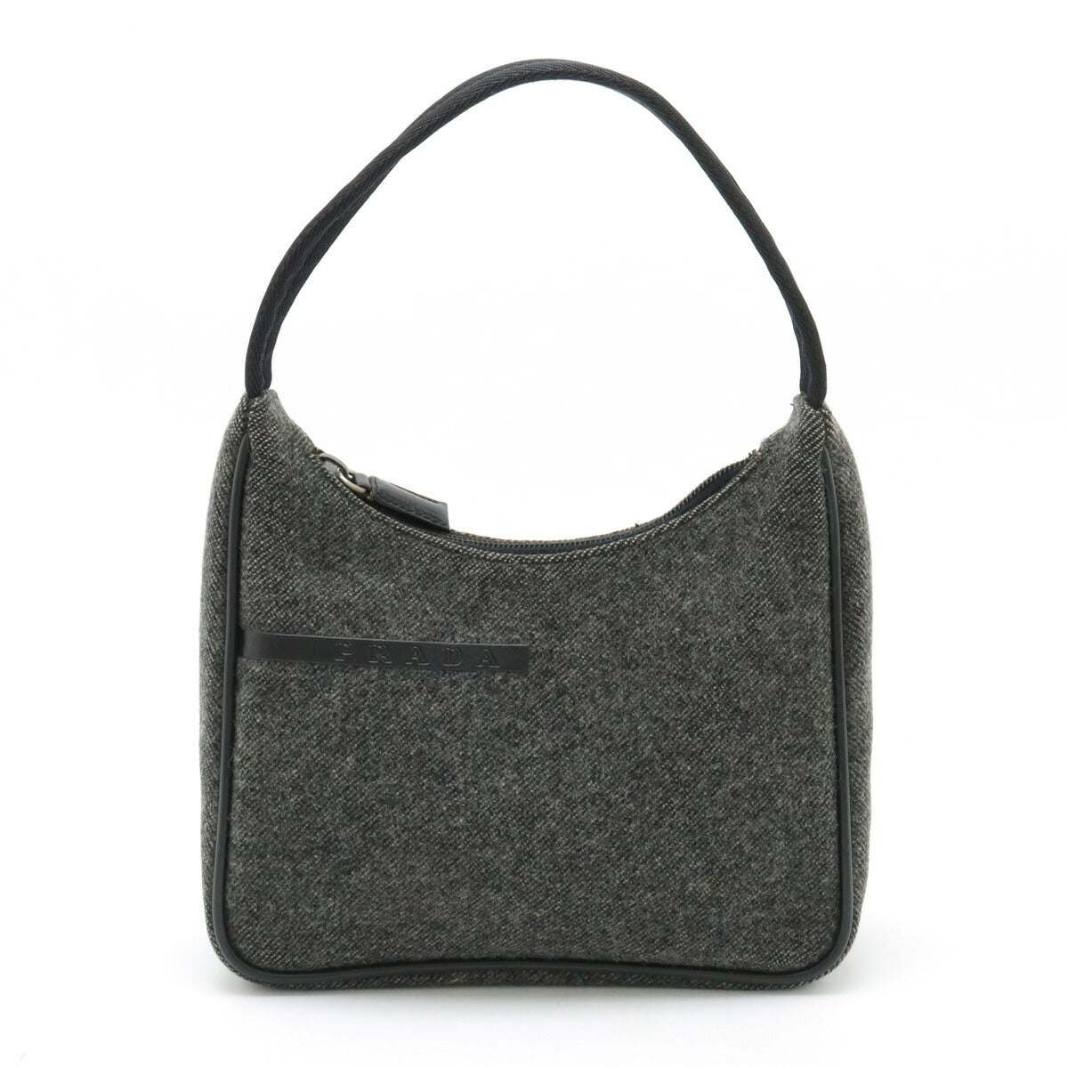 Prada Wool Nylon Accessory Pouch MV515