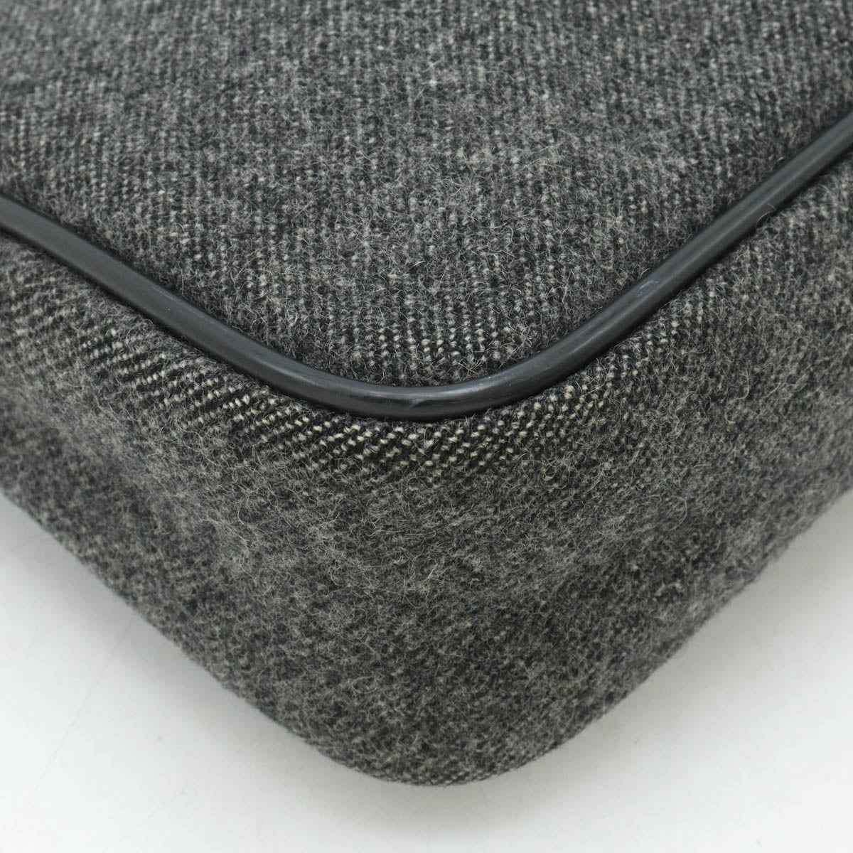 Prada Wool Nylon Accessory Pouch MV515