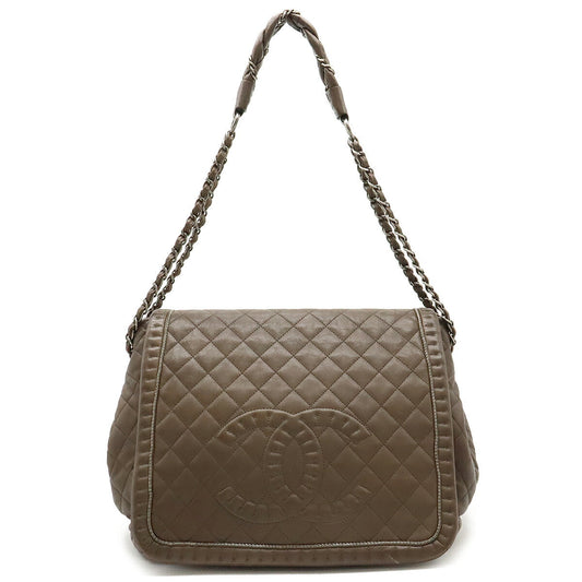 Chanel Leather MatelassÃ© Shoulder Bag