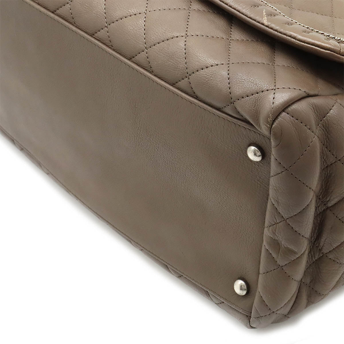 Chanel Leather MatelassÃ© Shoulder Bag