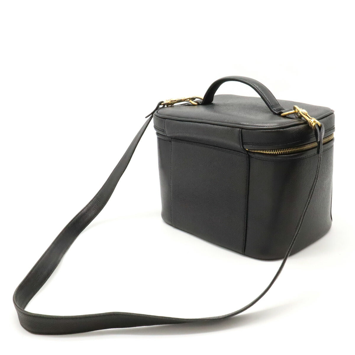 Chanel Coco Mark Caviar Skin 2way Handbag Classic Flap