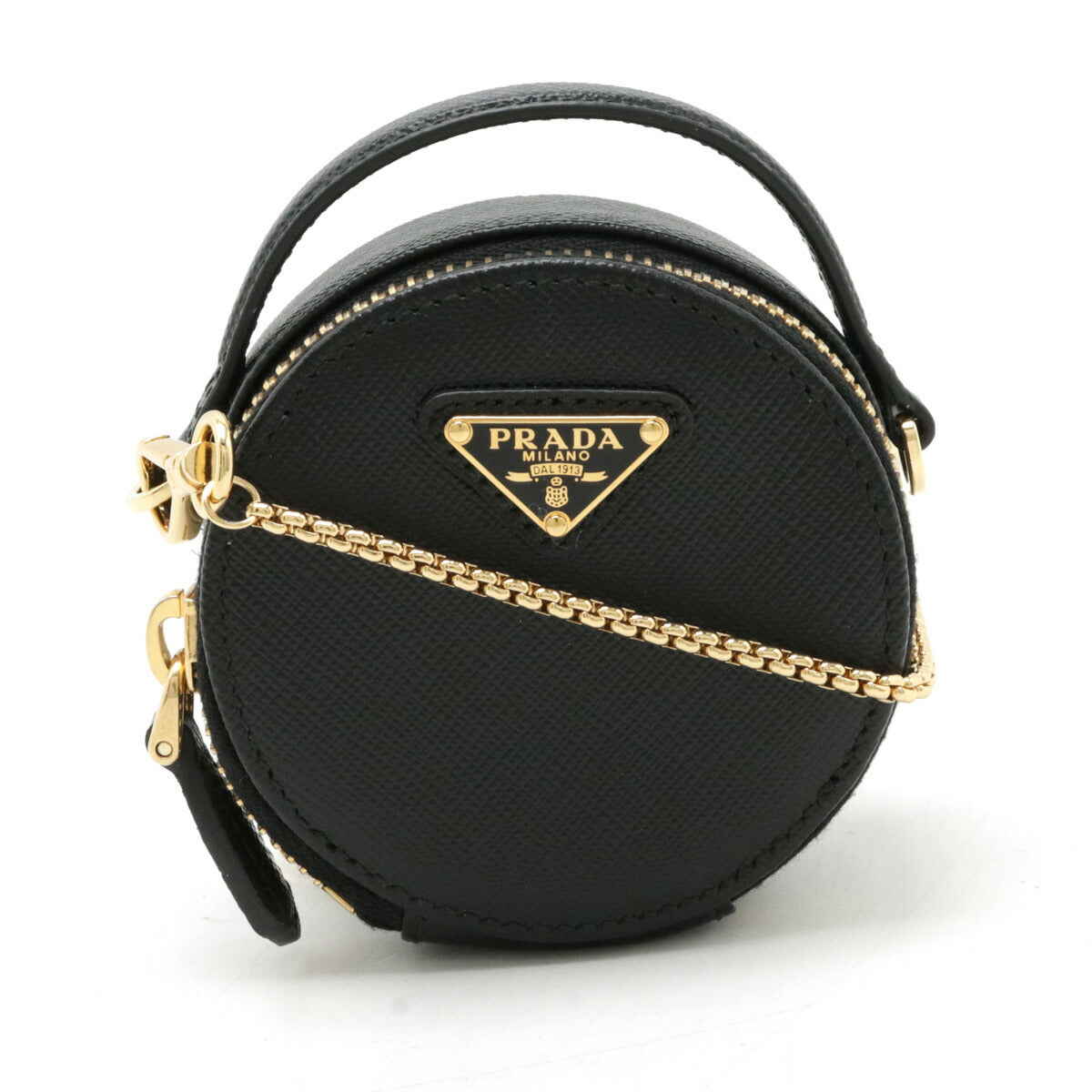 Prada Saffiano 2way Mini Pouch Leather 1NR023