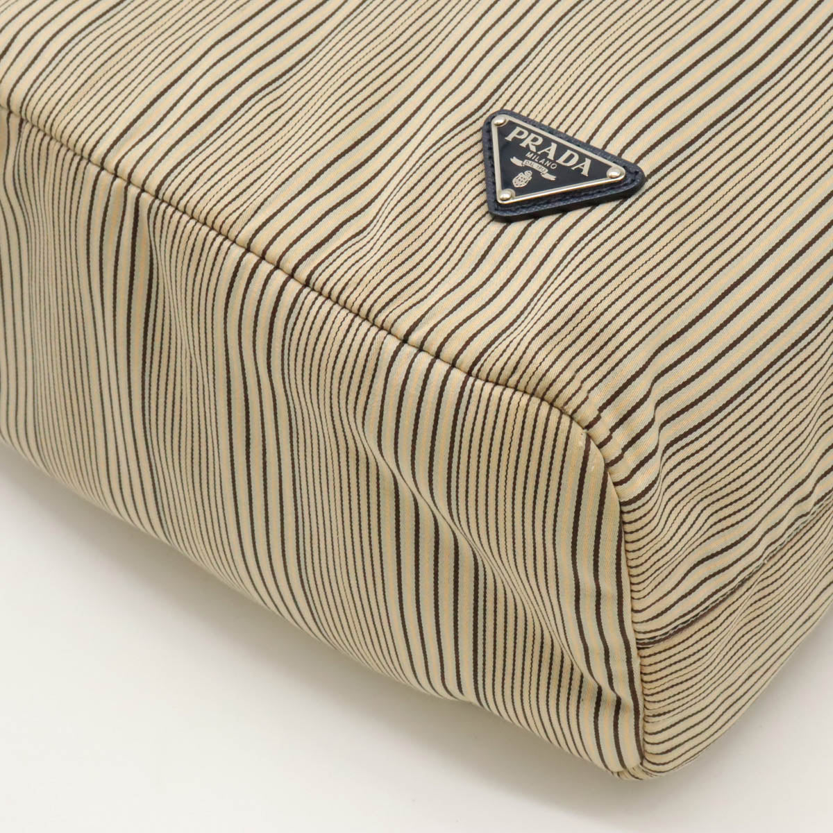 Prada Canvas Leather 2way Bag B2052G