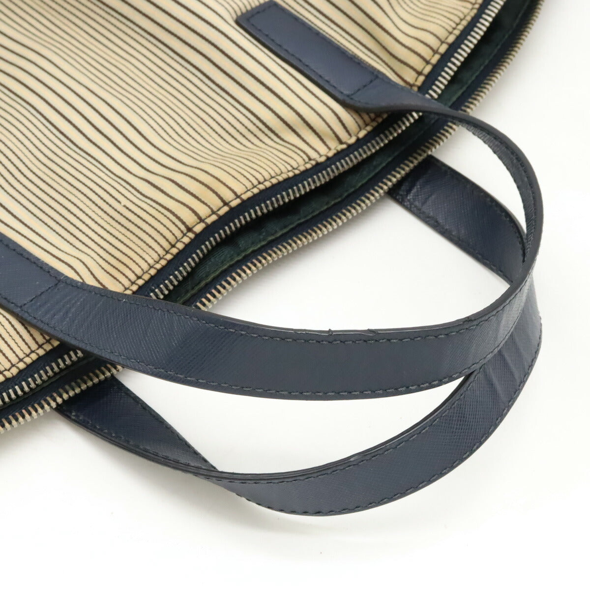 Prada Canvas Leather 2way Bag B2052G