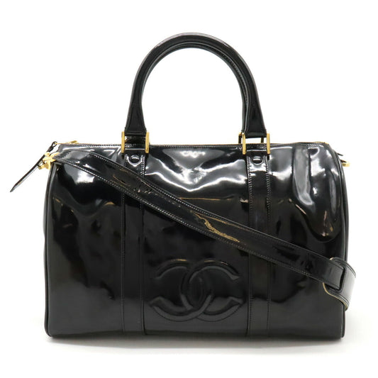 Chanel Patent Leather Coco 2way Handbag
