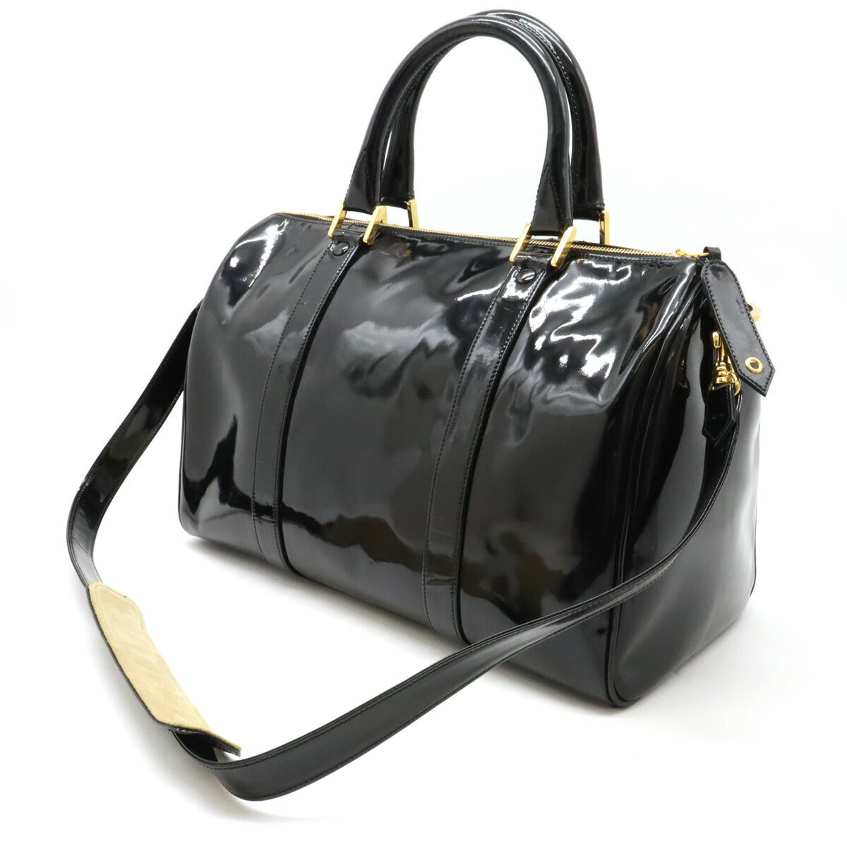Chanel Patent Leather Coco 2way Handbag