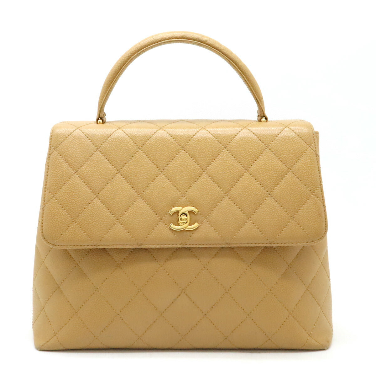 Chanel Caviar Skin Matelasse Coco Handbag A12397