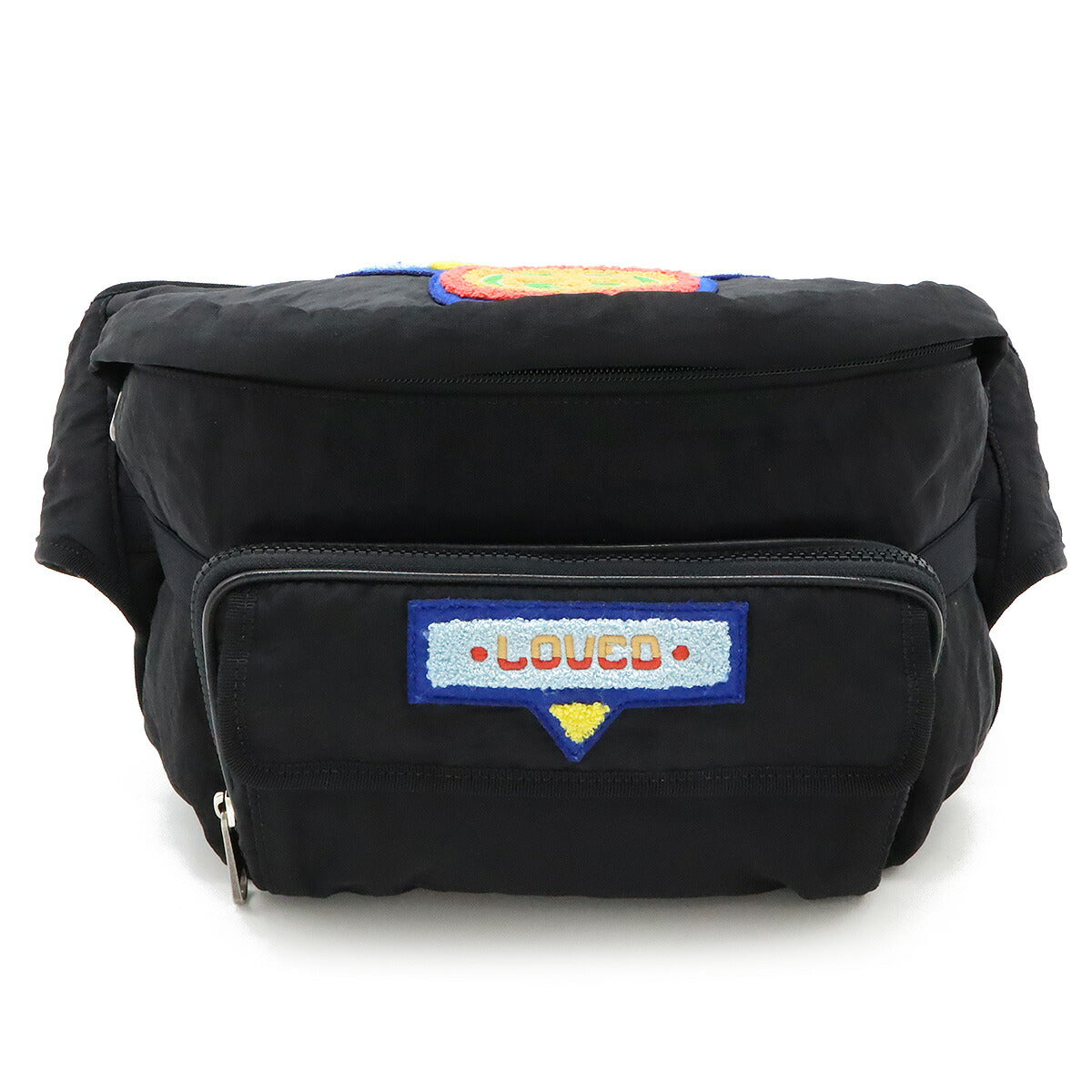 Gucci Terrycloth Patch Nylon 2way Bag