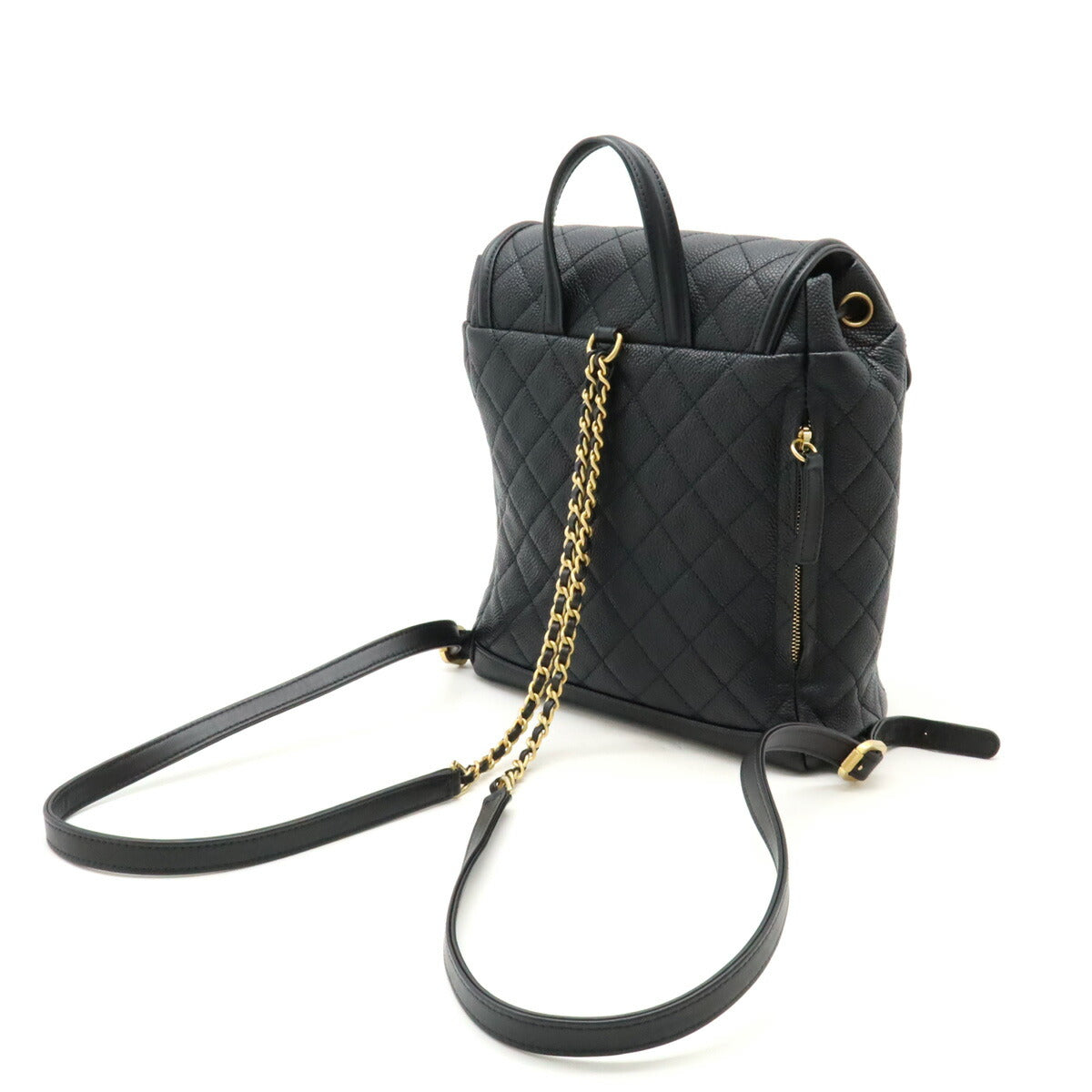 Chanel Caviar Skin CC Filigree Backpack A57090