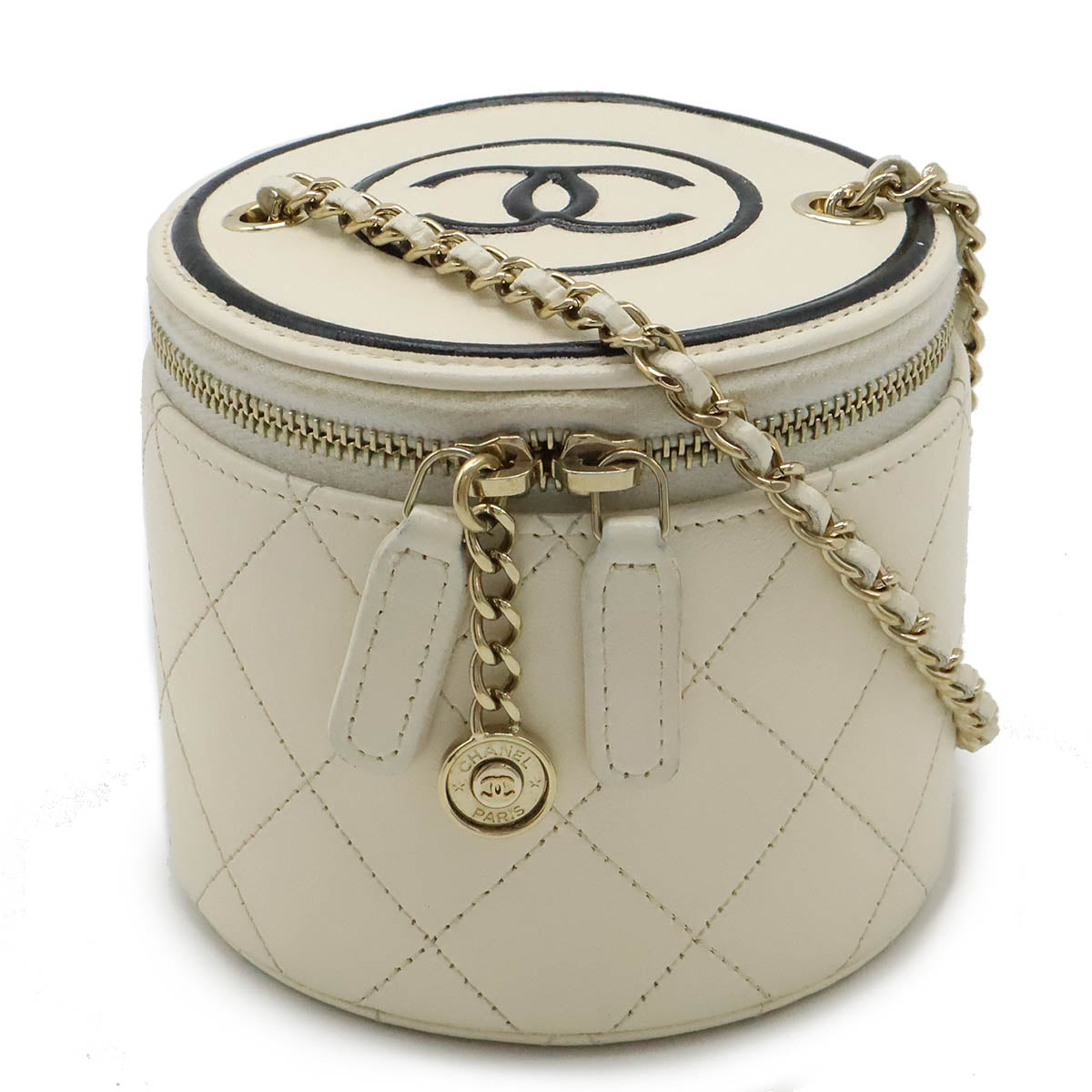 Chanel Calfskin Small Vanity Bag Shoulder Bag AP2193
