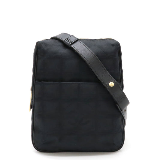 Chanel Nylon Jacquard New Travel Line Shoulder Bag A20513