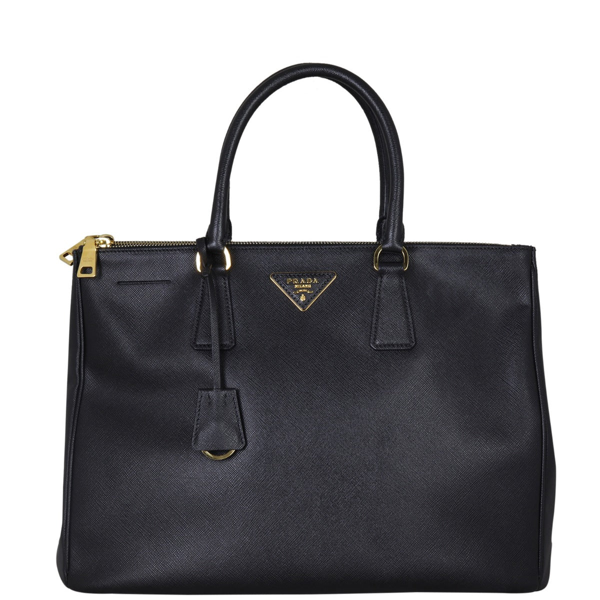 Prada Saffiano Lux Galleria Double Zip Tote Large