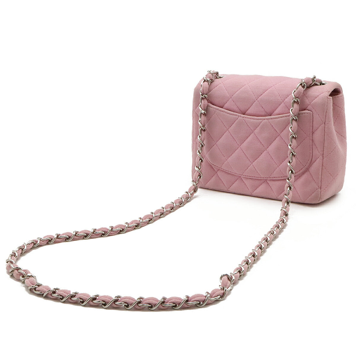 Chanel Cotton Jersey Mini MatelassÃ© Shoulder Bag A01115